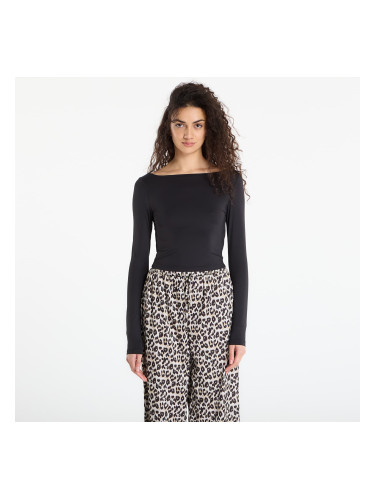 Тениска Urban Classics Ladies Slim Fit Longsleeve Black L