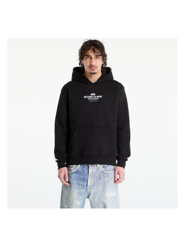 Суитшърт Alpha Industries Return To Base Hoodie Black M