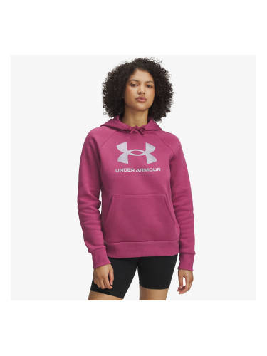 Суитшърт Under Armour Rival Flc Shimmer Hdy Red XS