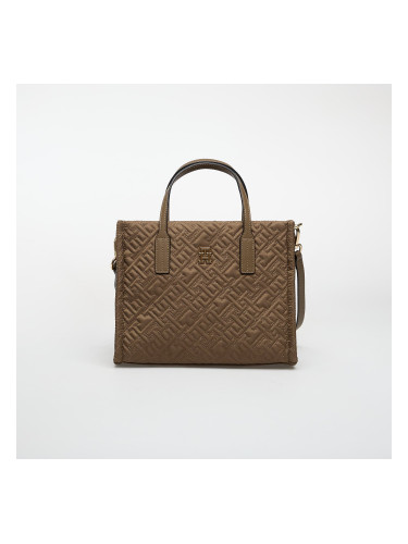Tommy Hilfiger Th City Mini Tote Mono Nylon Brown Universal
