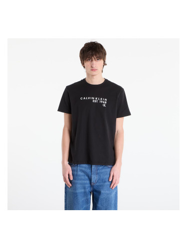 Тениска Calvin Klein Jeans Ss 30S Eu Wholesale Tee Black L