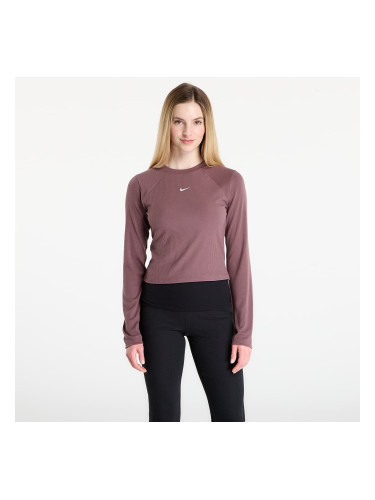 Тениска Nike Sportswear Chill Knit Women's Tight Long-Sleeve Ribbed Top Tattoo/ Sail S