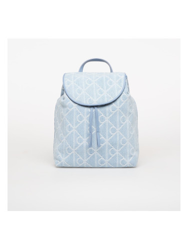 Раница Calvin Klein Emblem Aop Denim Backpack Blue Universal