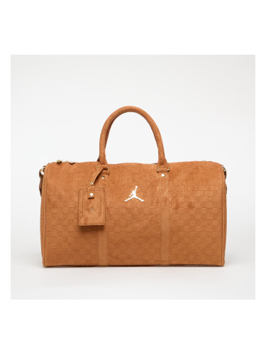 Jordan Jam Suede Monogram Duffle Cognac Universal