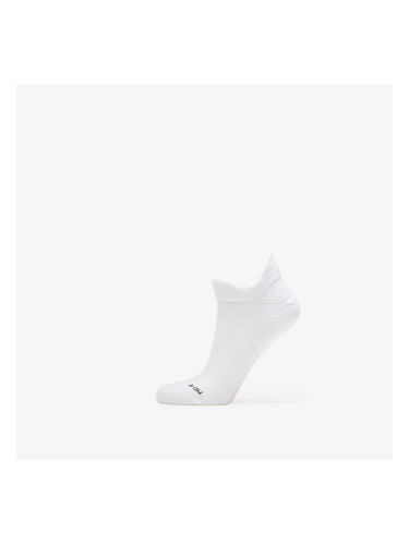 Nike Running Lightweight No-Show Socks 1 Pair White/ Black/ Pure Platinum L