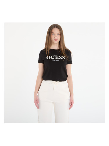 Тениска GUESS Giuditta Cn Ss T-Shirt Jet Black XS
