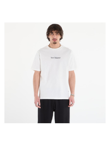 Тениска New Balance N Collage T-Shirt Sea Salt XXL