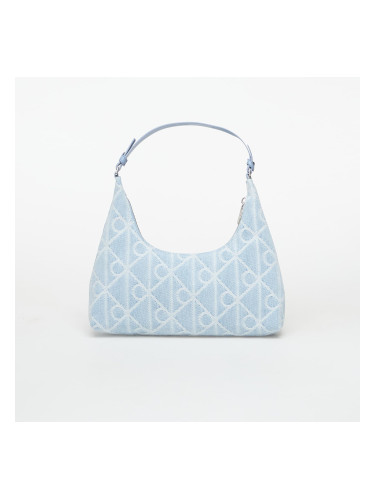 Calvin Klein Emblem Aop Denim Sho Blue Universal