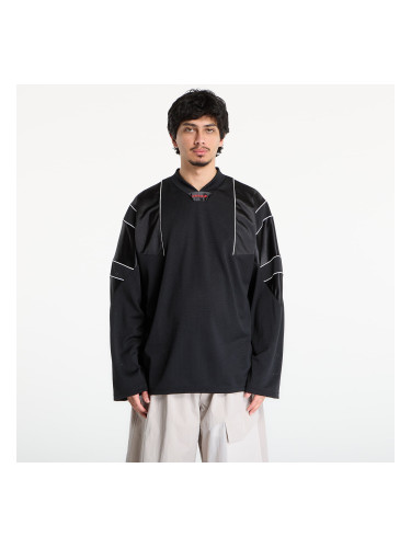Фланелка adidas Long Sleeve Jersey Black XXL