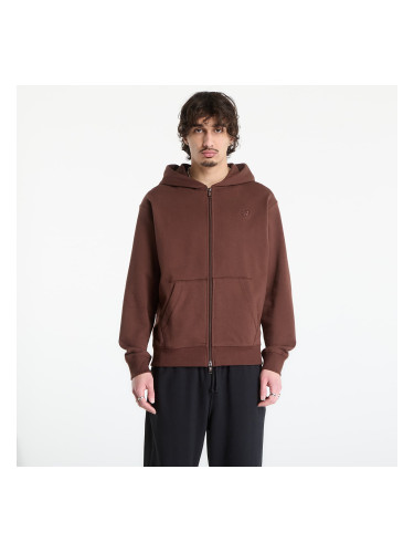Суитшърт New Balance Athletics French Terry Full Zip Pumpernickel M