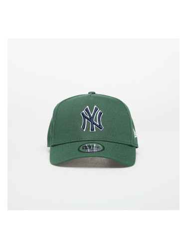 Шапка New Era 9FORTY New York Yankees Aframe MLB Outline Script Cilantro Green Universal