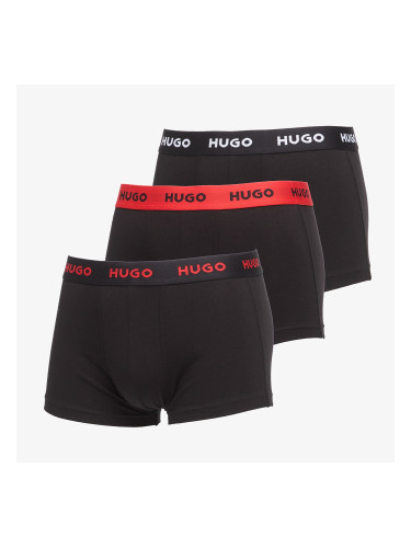 Боксерки Hugo Boss Trunk 3-Pack Black S