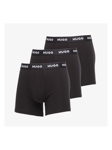 Боксерки Hugo Boss Boxerbr 3-Pack Black S