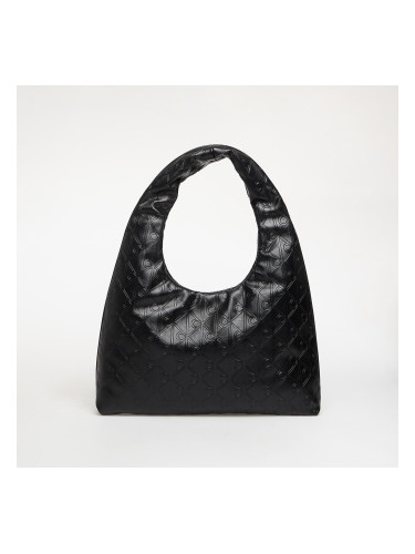 Calvin Klein Emblem Aop Puffer Lg Shoulder Bag Black Universal