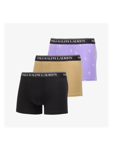 Боксерки Ralph Lauren Classic Trunk-3 Pack Trunk Black M