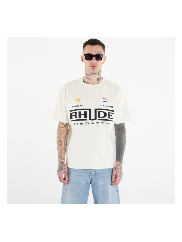 Тениска Rhude Regatta Club Tee Vintage White/ Black/ Green L