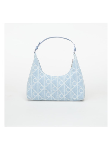 Чанта Calvin Klein Emblem Aop Denim Sho Blue Universal