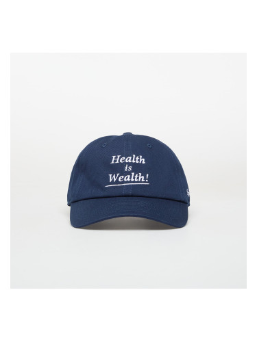 Шапка Sporty & Rich Health is Wealth Hat Light Navy Universal