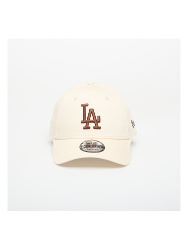 Шапка New Era 9FORTY MLB League Essential Los Angeles Dodgers Beige universal