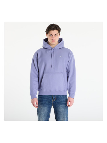 Суитшърт Nike Solo Swoosh Men's Pullover Hoodie Iron Purple/ White S