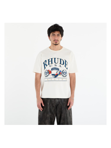 Тениска Rhude Usa Sailing Icon Tee Vintage White/ Black XL
