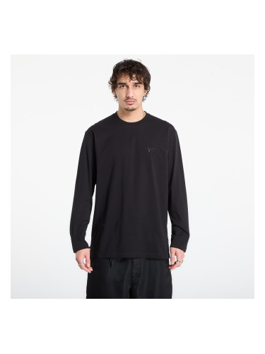 Тениска Y-3 Logo Long Sleeve Long-Sleeve Top Black/ Black L