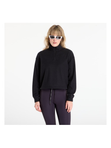 Суитшърт BANDIT Women's MacroSoft Grid™ Quarter Zip Black XS