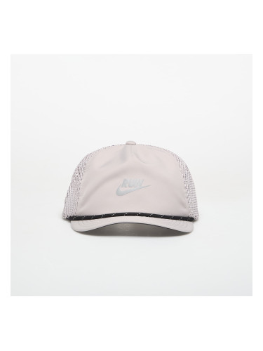 Шапка Nike Pro Dri-FIT Unstructured Swoosh Run Cap College Grey/ Anthracite/ Reflective Silv M/L