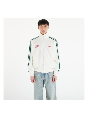 Суитшърт adidas Firebird Roses Track Top Off White/ Collegiate Green L