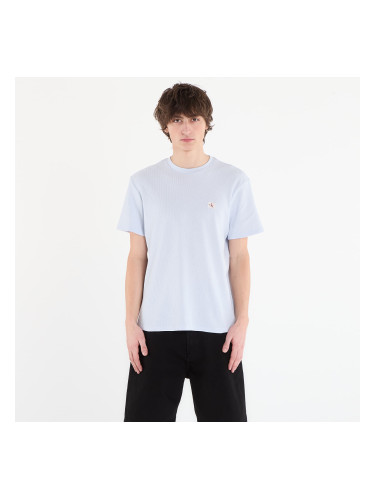 Тениска Calvin Klein Jeans Ss Waffle Badge Crew Tee Blue L