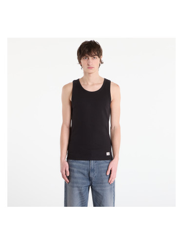 Calvin Klein Jeans 2X2 Rib Badge Tank Black L