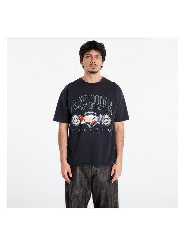 Тениска Rhude Usa Sailing Icon Tee Vintage Black/ White L