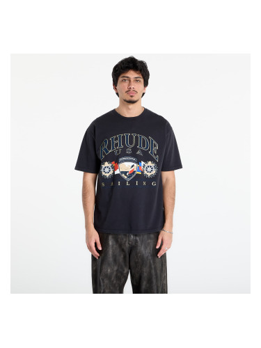 Тениска Rhude Usa Sailing Icon Tee Vintage Black/ White S