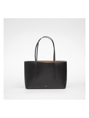 Чанта Calvin Klein Foil Logo Tote W/ Pouch Black Universal