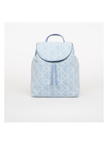 Раница Calvin Klein Emblem Aop Denim Backpack Blue Universal
