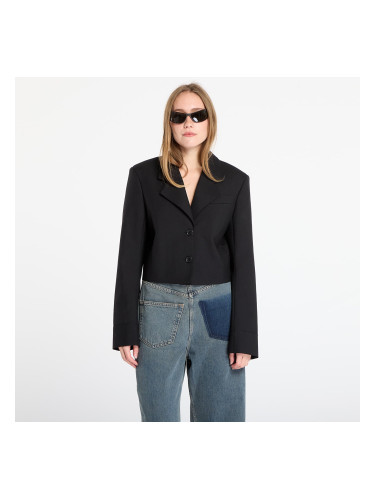 Яке Off-White Wo Gab Big Bookish Crop Jacket Black/ Electric Blue XS