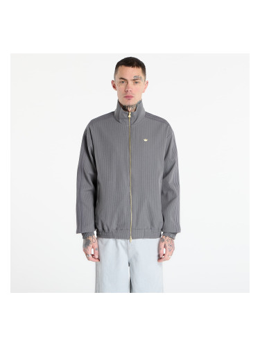 Суитшърт adidas Firebird Loose Pinstripes Track Top Grey Four XL