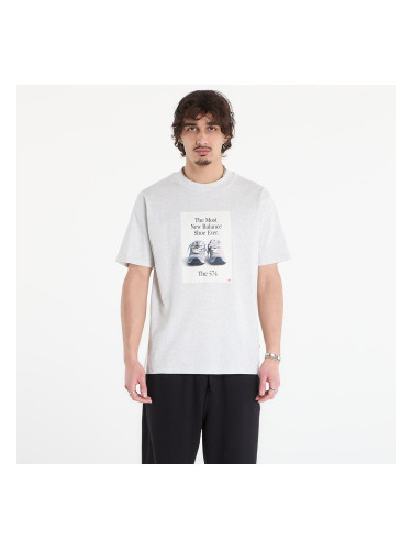 Тениска New Balance 574 Ad T-Shirt Ash Heather L
