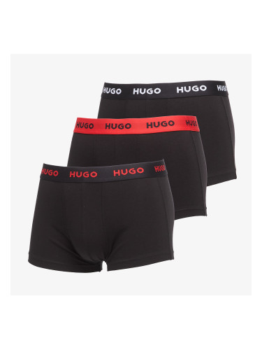 Боксерки Hugo Boss Trunk 3-Pack Black L