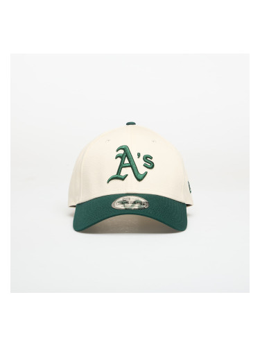 Шапка New Era 9FORTY MLB Colour Block Oakland Athletics Cream/ Green Universal