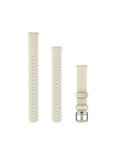 Силиконова каишка Garmin Lily, 14 мм, бяла, 010-13302-00