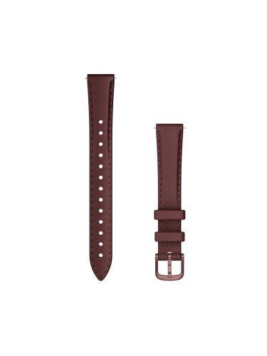 Кожена каишка Garmin Lily, 14 мм, кафява, 010-13302-21