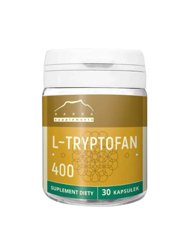 L-Триптофан 400 mg 30 капсули | Nanga