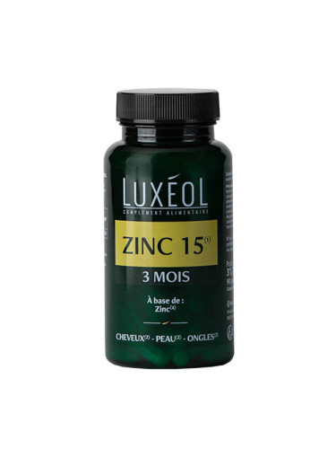 Цинк  (цитрат) 15 mg 90 капсули | Luxéol