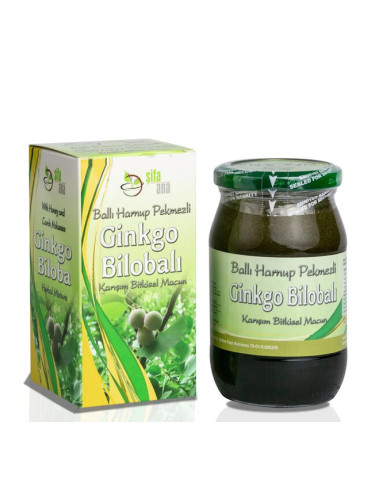 Билкова меласа с Гинко билоба, рожков и пчелен мед 430 g | Şifa Ana