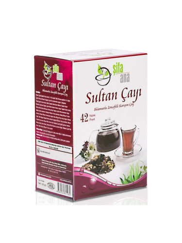 Султан чай (Билков чай с липа и джинджифил) 42 филтърни пакетчета | Şifa Ana