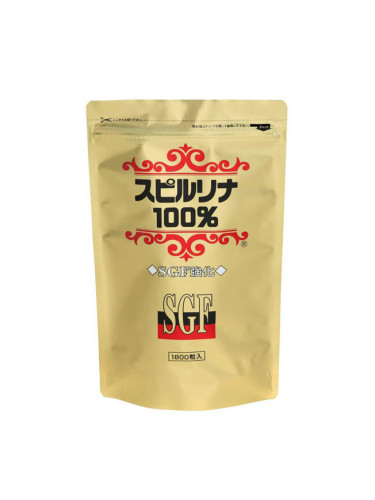 Спирулина, подсилена със SGF 1800 таблетки | Japan Algae