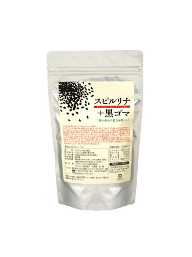 Спирулина и сусамени семена 1800 таблетки | Japan Algae