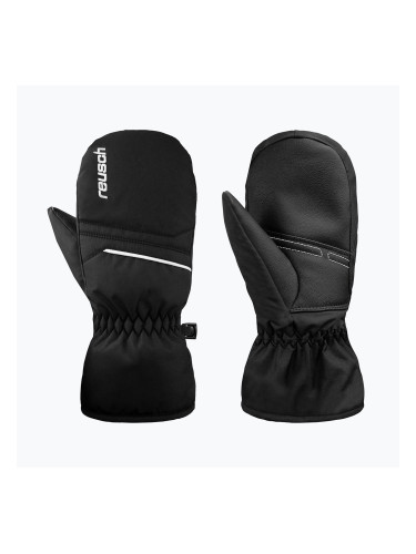 Детски скиорски ръкавици Reusch Alan Junior Mitten black/white