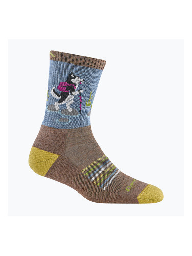 Дамски чорапи Darn Tough Critter Club Micro Crew Cushion bark